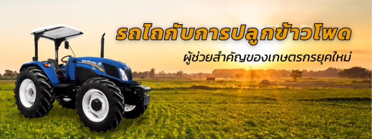การปลูกข้าวโพด ด้วยรถไถ : ผู้ช่วยสำคัญของเกษตรกรยุคใหม่