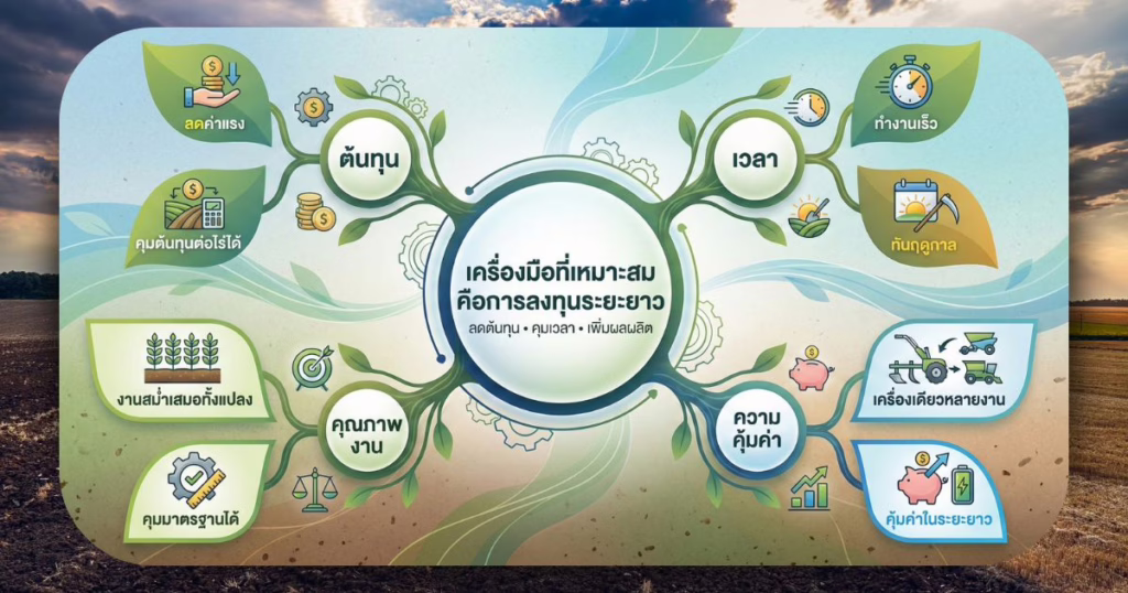 การเลือกเครื่องมือที่เหมาะสมกับงาน จะช่วยลดค่าใช้จ่ายที่มองไม่เห็น หรือต้นทุนแฝงได้ในระยะยาว